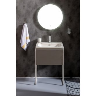 Мебель для ванной Armadi Art Vallessi 60 антрацит глянец 837-060-A glossy+838-060-WG