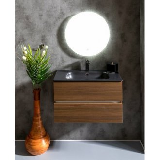Мебель для ванной Armadi Art Vallessi 80 Dark Oak 837-080-D+838-080-A