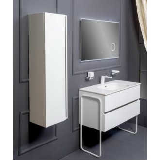 Мебель для ванной Armadi Art Vallessi 80 белая 837-080-W+838-080-WG