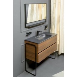 Мебель для ванной Armadi Art Vallessi 120 Dark Oak...