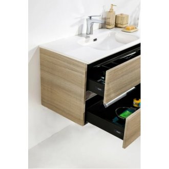 Мебель для ванной Armadi Art Vallessi 120 Light Oak 837-120-L+838-120-W