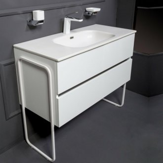 Мебель для ванной Armadi Art Vallessi 120 белая 837-120-D+838-120-W