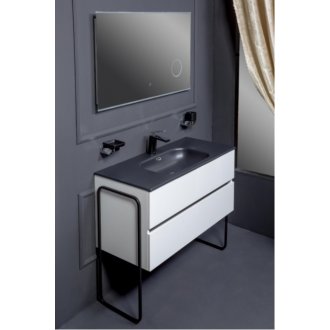 Мебель для ванной Armadi Art Vallessi 120 белая 837-120-D+838-120-A