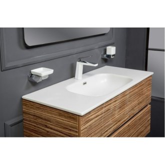 Мебель для ванной Armadi Art Vallessi 100 зебрано 837-100-Z+838-100-W с ножками