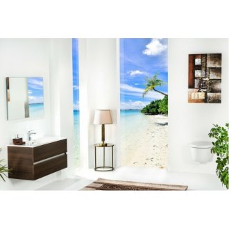 Мебель для ванной Armadi Art Vallessi 120 Dark Oak 837-120-D+838-120-W