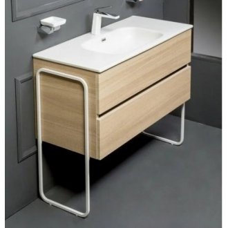 Мебель для ванной Armadi Art Vallessi 120 Light Oak 837-120-L+838-120-WG с ножками