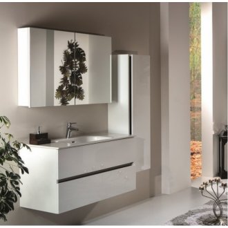 Мебель для ванной Armadi Art Vallessi 120 белая 837-120-D+838-120-W