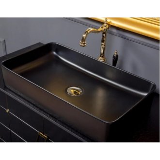 Мебель для ванной Armadi Art Vallessi 100 антрацит матовый 837-100-A mat+840-100-A+873