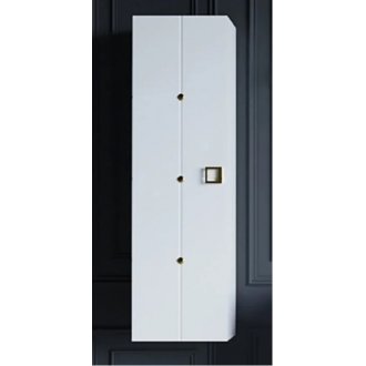 Пенал подвесной Armadi Art Vallessi Avantgarde Piazza 35 белый/золото