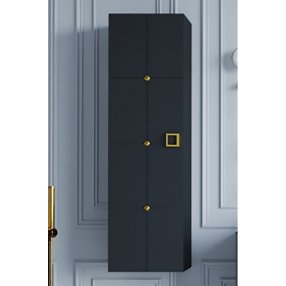 Пенал подвесной Armadi Art Vallessi Avantgarde Piazza 35 черный/золото