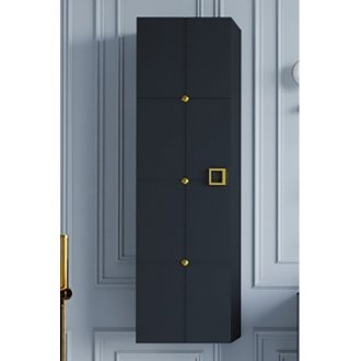 Пенал подвесной Armadi Art Vallessi Avantgarde Piazza 35 черный/золото