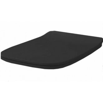 Крышка-сиденье ArtCeram A16 ASA001 цвет черный матовый микролифт