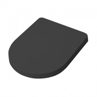 Крышка-сиденье ArtCeram File 2.0 FLA002 цвет черный микролифт