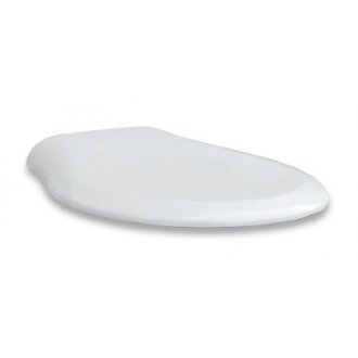 Крышка-сиденье ArtCeram Blend микролифт цвет белый/петли хром