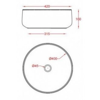 Раковина с консолью ArtCeram Flair 3.0 ACA067 05+COL001 12