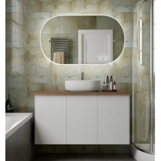 Зеркало Art&Max Bari AM-Bar-700-1200-DS-F-White