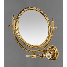 Увеличительное зеркало подвесное Art&Max Barocco Crystal AM-2109