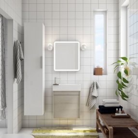 Мебель для ванной Art&Max Family 40 с дверцей Pino Bianco