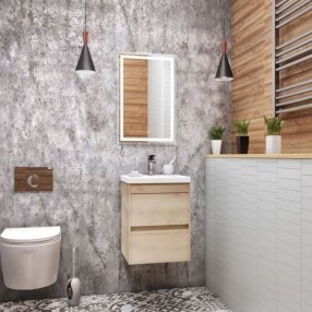 Мебель для ванной Art&Max Family 50 Pino Bianco