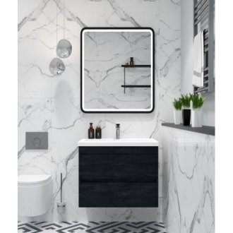 Мебель для ванной Art&Max Family-M 58 подвесная угольный камень
