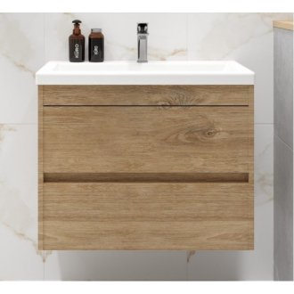 Мебель для ванной Art&Max Family-M 58 подвесная дуб харбор золотой