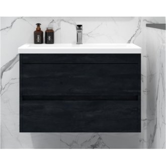 Мебель для ванной Art&Max Family-M 75 подвесная угольный камень