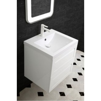 Мебель для ванной Art&Max Platino 58 Bianco Matt
