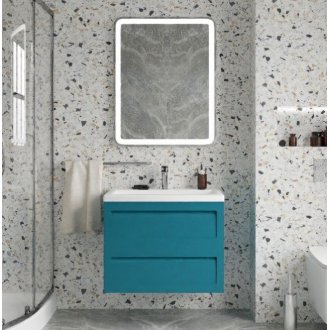 Мебель для ванной Art&Max Platino 58 Turchese Matt