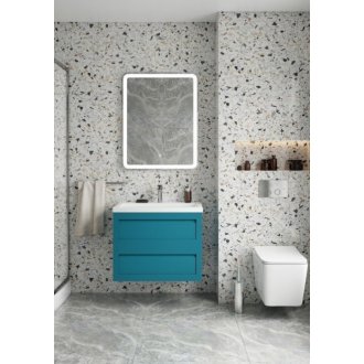 Мебель для ванной Art&Max Platino 58 Turchese Matt
