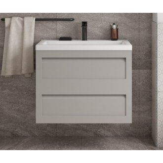 Мебель для ванной Art&Max Platino 75 Grigio Chiaro Matt