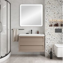 Мебель для ванной Art&Max Platino 90 Cappuccino Ma...