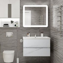 Мебель для ванной Art&Max Techno 90 Монти мрамор...