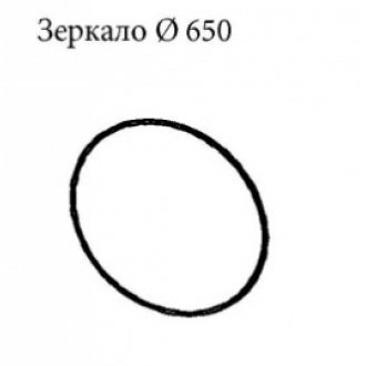 Зеркало Астра-Форм Лофт 65