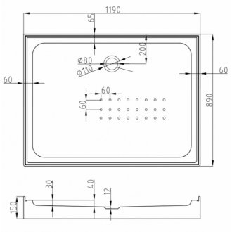 Душевая кабина AvaCan D129S LED