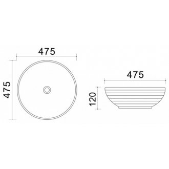 Раковина Azario XML40041B20