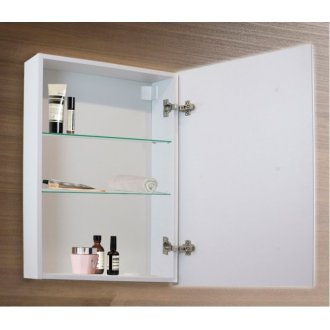 Зеркальный шкаф Azario Киото 60x80 с часами