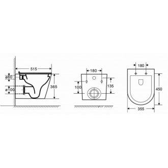 Комплект Azario Teramo Tornado AZ-8010-1000-AZ-0053-UQ