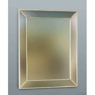 Багетное зеркало Bagno Piu 101x126 см золото