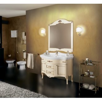 Мебель для ванной Bagno Piu Palladio 110 см c глухими дверцами