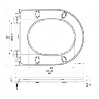 Унитаз подвесной безободковый BelBagno Senso-Tor с крышкой BB870SC микролифт