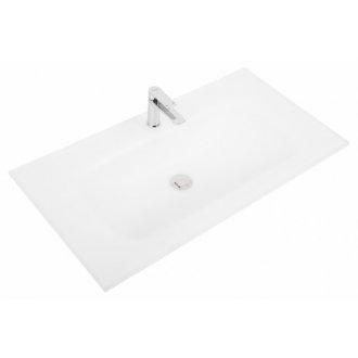 Тумба с раковиной BelBagno Etna 100-BB1010/465-LV-VTR-BO Rovere Bianco