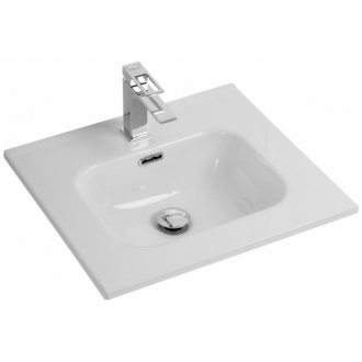 Тумба с раковиной BelBagno Etna 50-BB500ETL Bianco Lucido