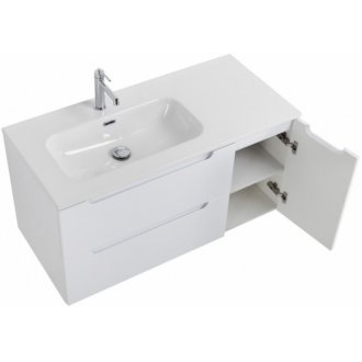 Тумба с раковиной BelBagno Etna 100-BB1000ETL-L Bianco Lucido