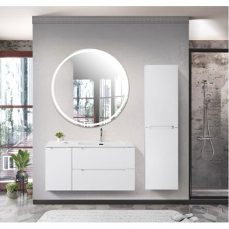 Тумба с раковиной BelBagno Etna 100-BB1000ETL-R Bianco Lucido