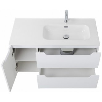 Мебель для ванной BelBagno Etna-1000-BB1000ETL-R Bianco Lucido