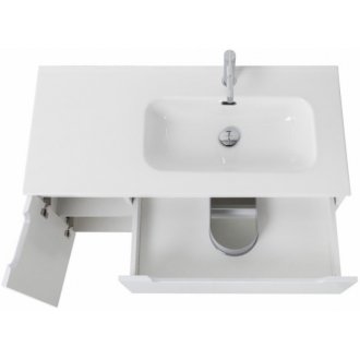 Тумба с раковиной BelBagno Etna 100-BB1000ETL-R Bianco Lucido