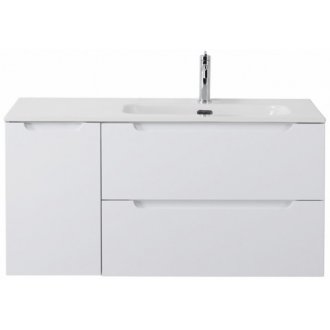 Тумба с раковиной BelBagno Etna 100-BB1000ETL-R Bianco Lucido