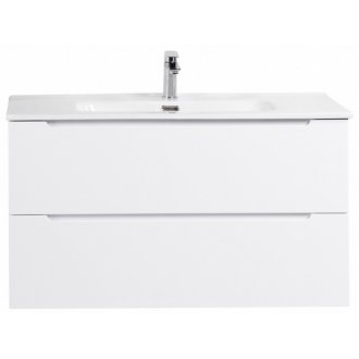 Тумба с раковиной BelBagno Etna 100-BB1000ETL 100 см, цвет Bianco Lucido