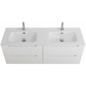 Тумба с раковиной BelBagno Etna 120-4C-BB1200-2-ETL Bianco Lucido