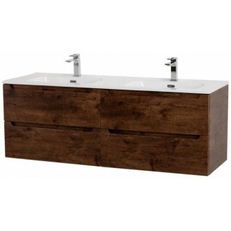 Мебель для ванной BelBagno Etna-1400-4C-BB1400-2-ETL Rovere Moro